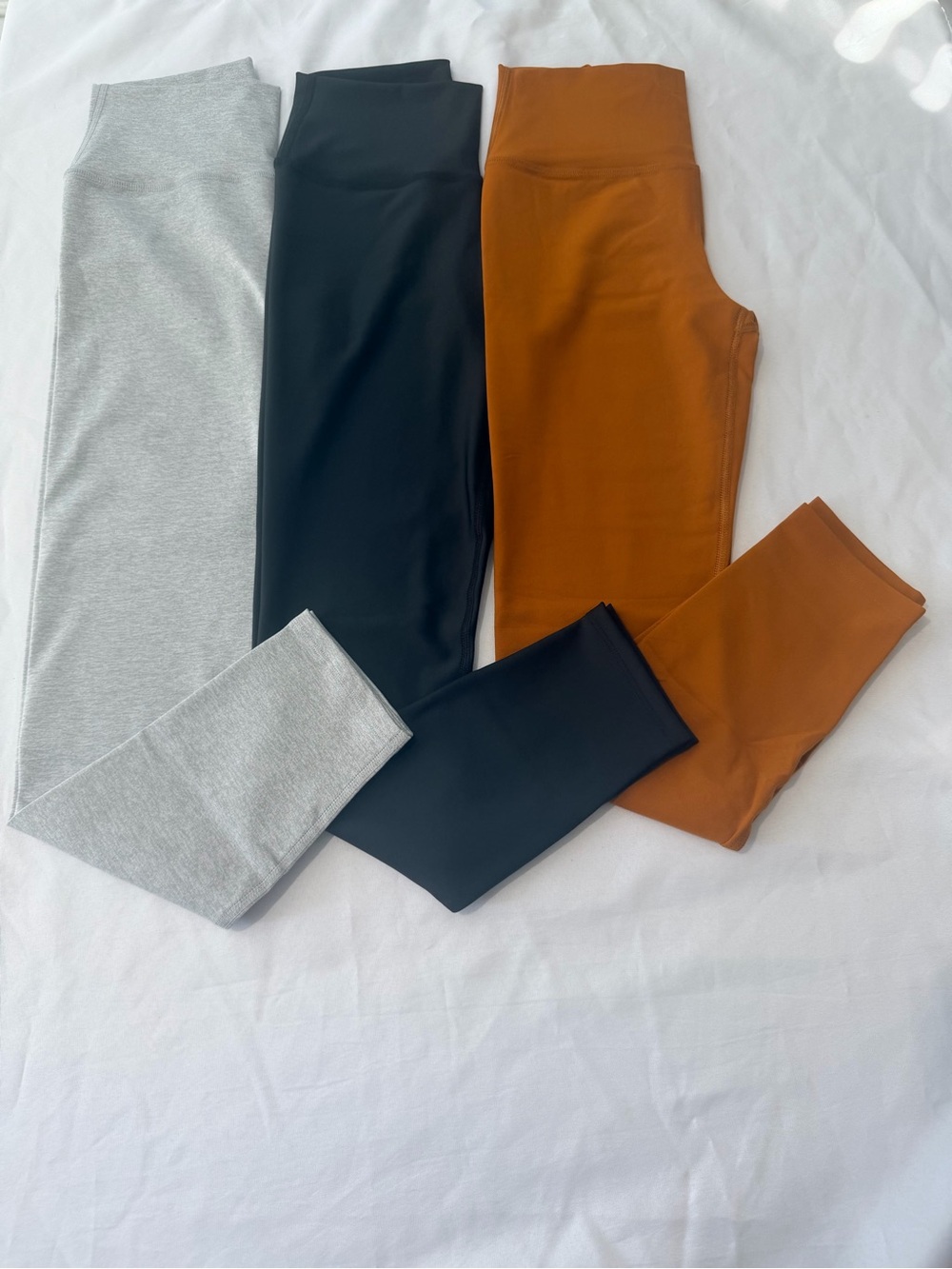 Set of 3 - High Rise Athletic Leggings Size M